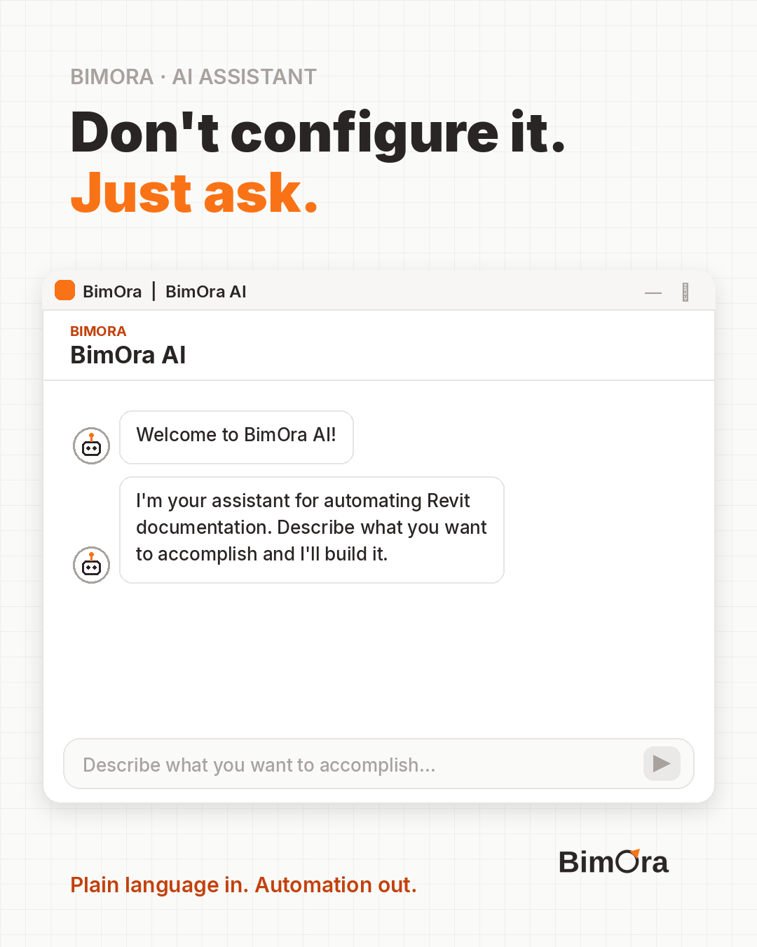 Don't configure it. Just ask.