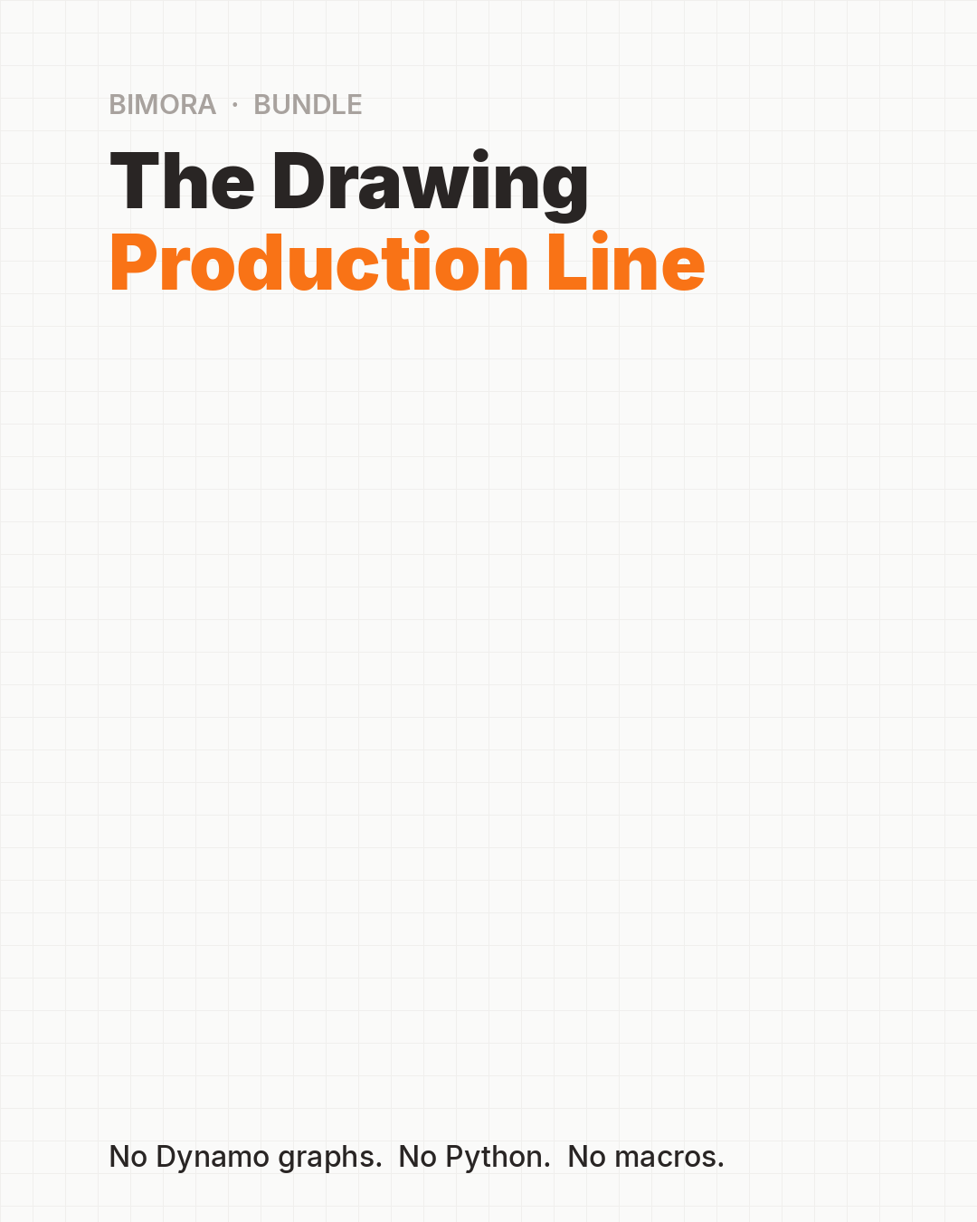 The drawing production line